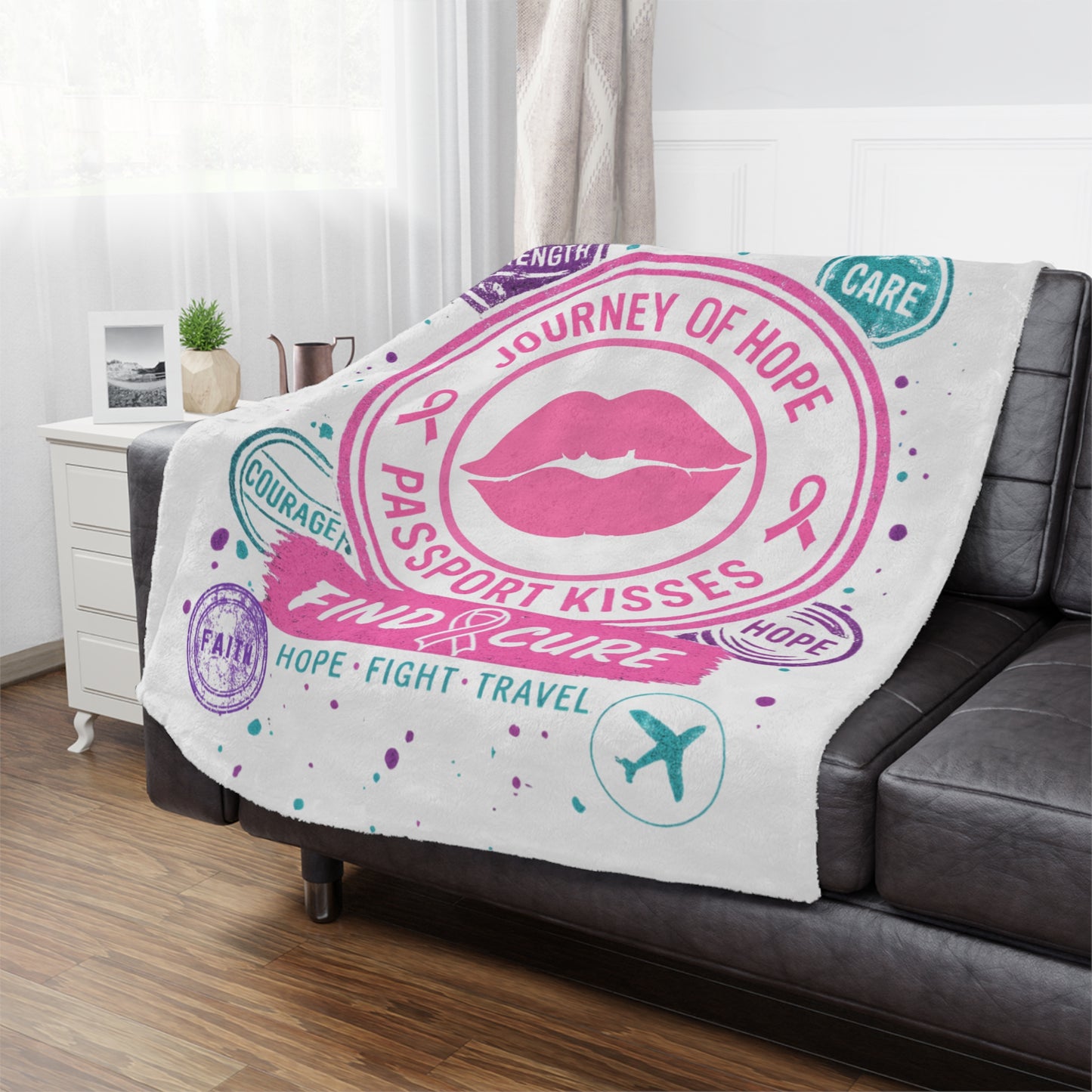 Journey of Hope Kiss Blanket