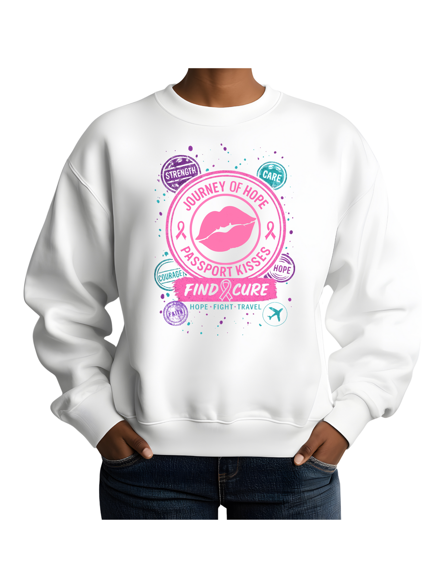 Journey of Hope Kiss: Sweatshirt